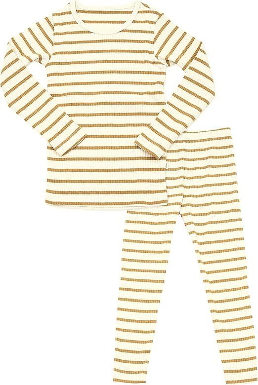 AVAUMA Baby Boys Girls Pajama Set 6M-7T Kids Cute Toddler Snug fit Pjs Cotton Sleepwear | Amazon (US)