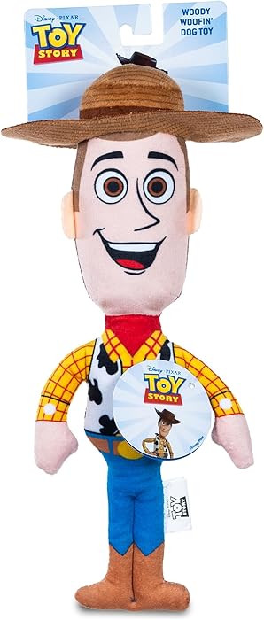 Disney for Pets Pixar’s Woody Woofin' Pet Toy Pixar Dog Toys | Plus Toy for Dogs Inspired by Wo... | Amazon (US)