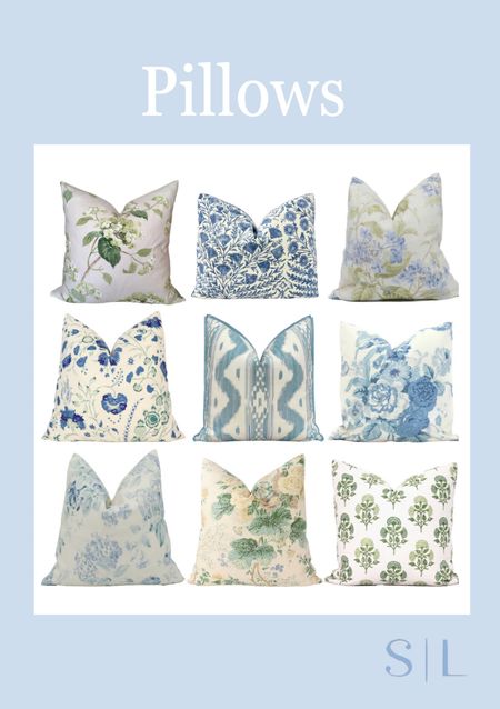 Pretty pillows! 

#LTKhome #LTKstyletip