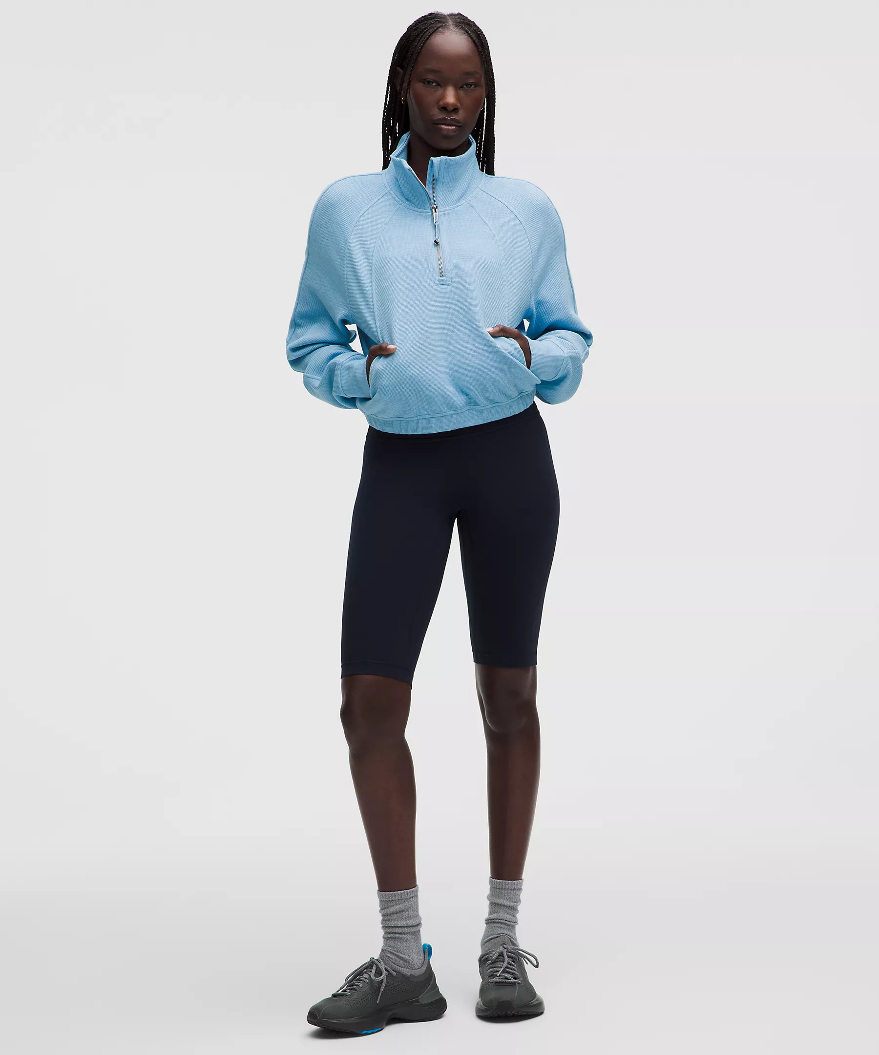 Scuba Cropped Funnel-Neck Half Zip | Lululemon (US)