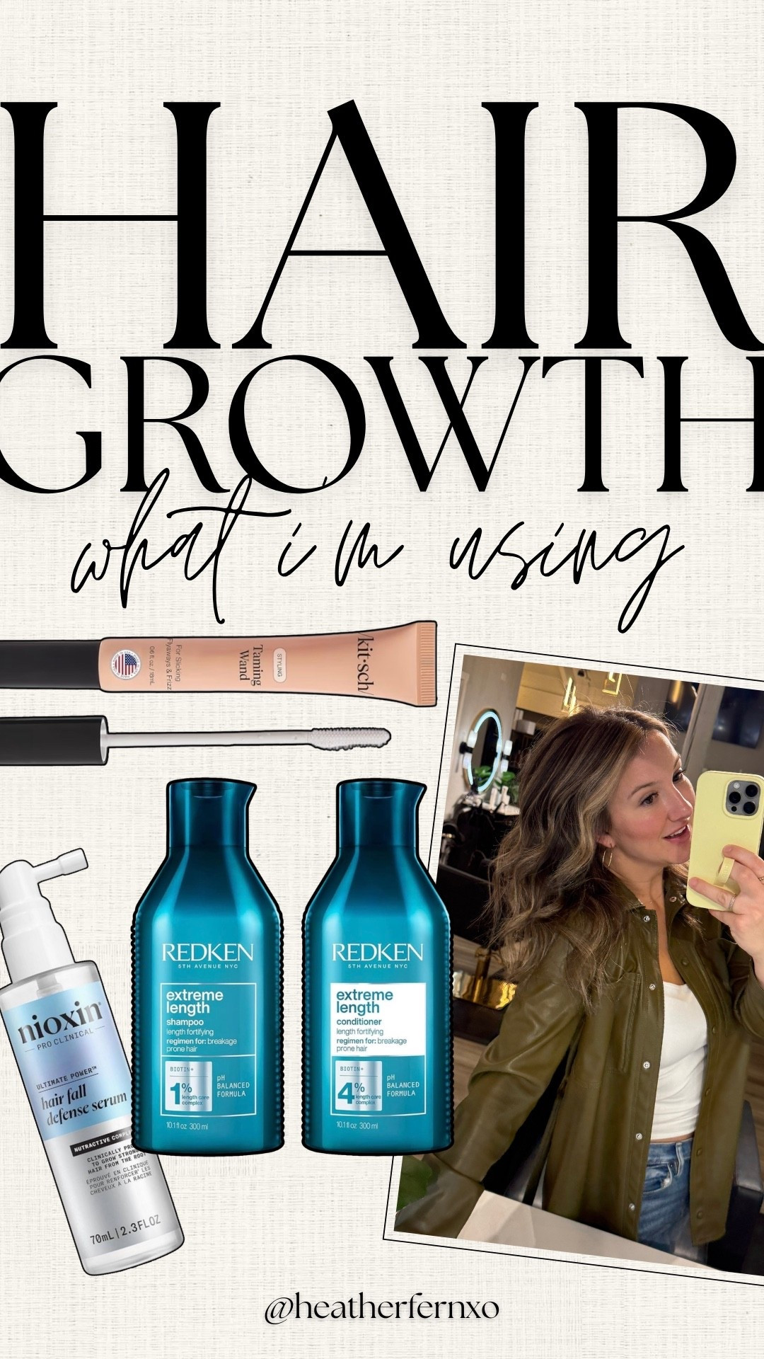 I’m on a journey to grow my hair and these are the products I’ve been using that I love! 🫶🏻 this wand is on sale right now and I keep it in my bag! 

#hair #hairgrowth #hairproducts #beauty #amazonbeauty #beautyproducts

#LTKBeauty #LTKSaleAlert #LTKselfcare