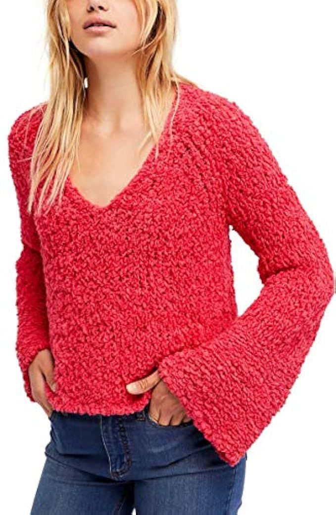 Free People Women's Sand Dune Cozy Sweater | Amazon (US)