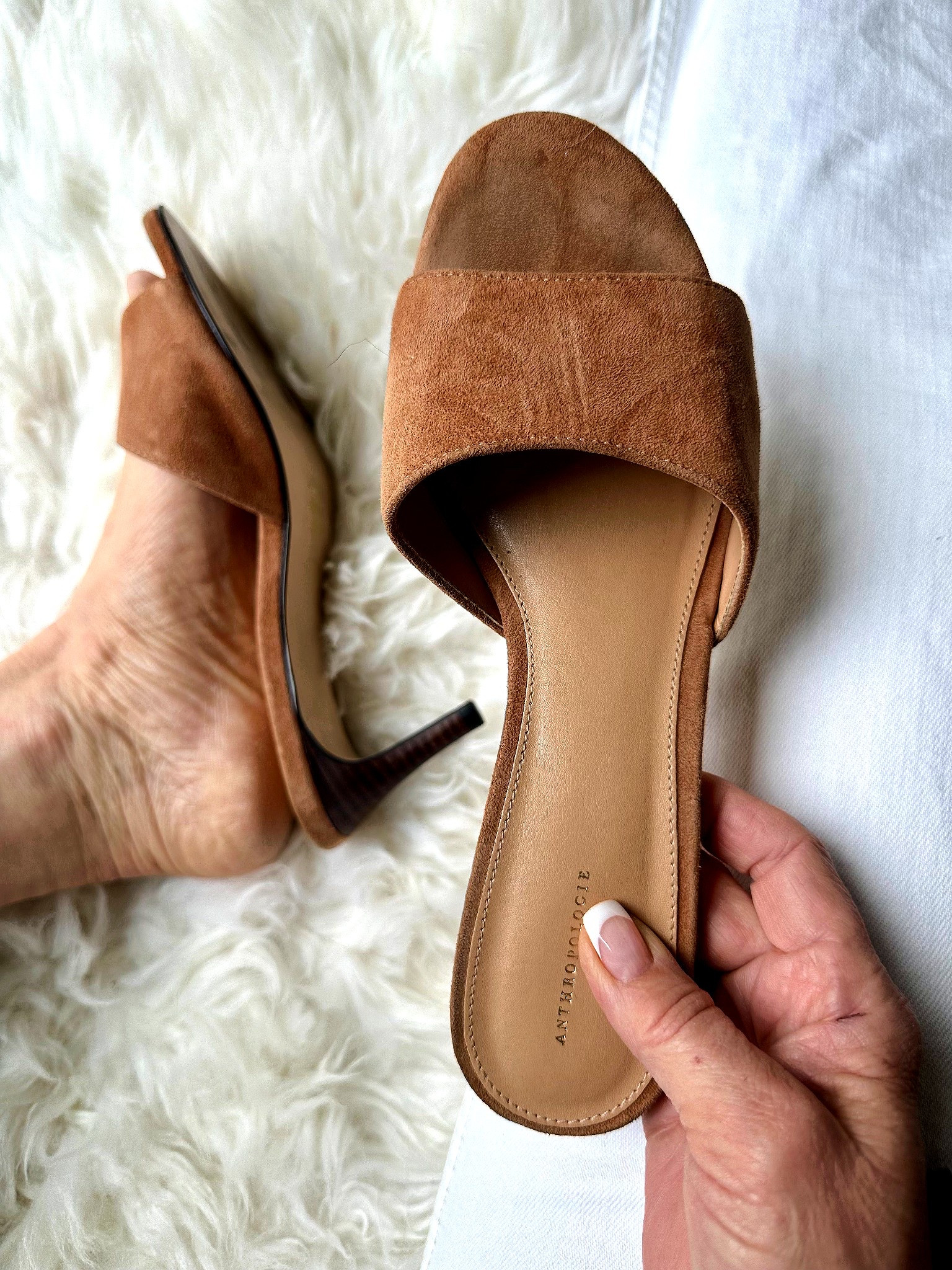 Love, love, love these brown suede kitten heels 😊💯 They are comfortable, the heel high is perfect and they go with everything.  True to size. 

Red Carpet of Life, summer sandals 

#LTKShoeCrush