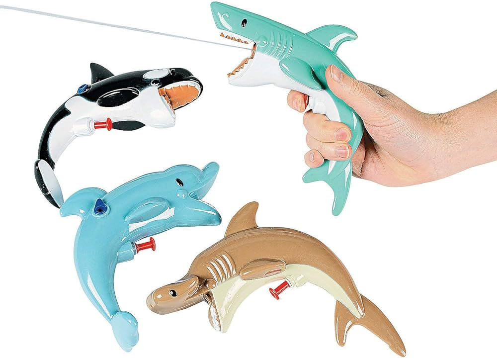 Sea Life Squirt Guns - Games & Activities & Water Toys(assorted pack of 12) | Amazon (US)