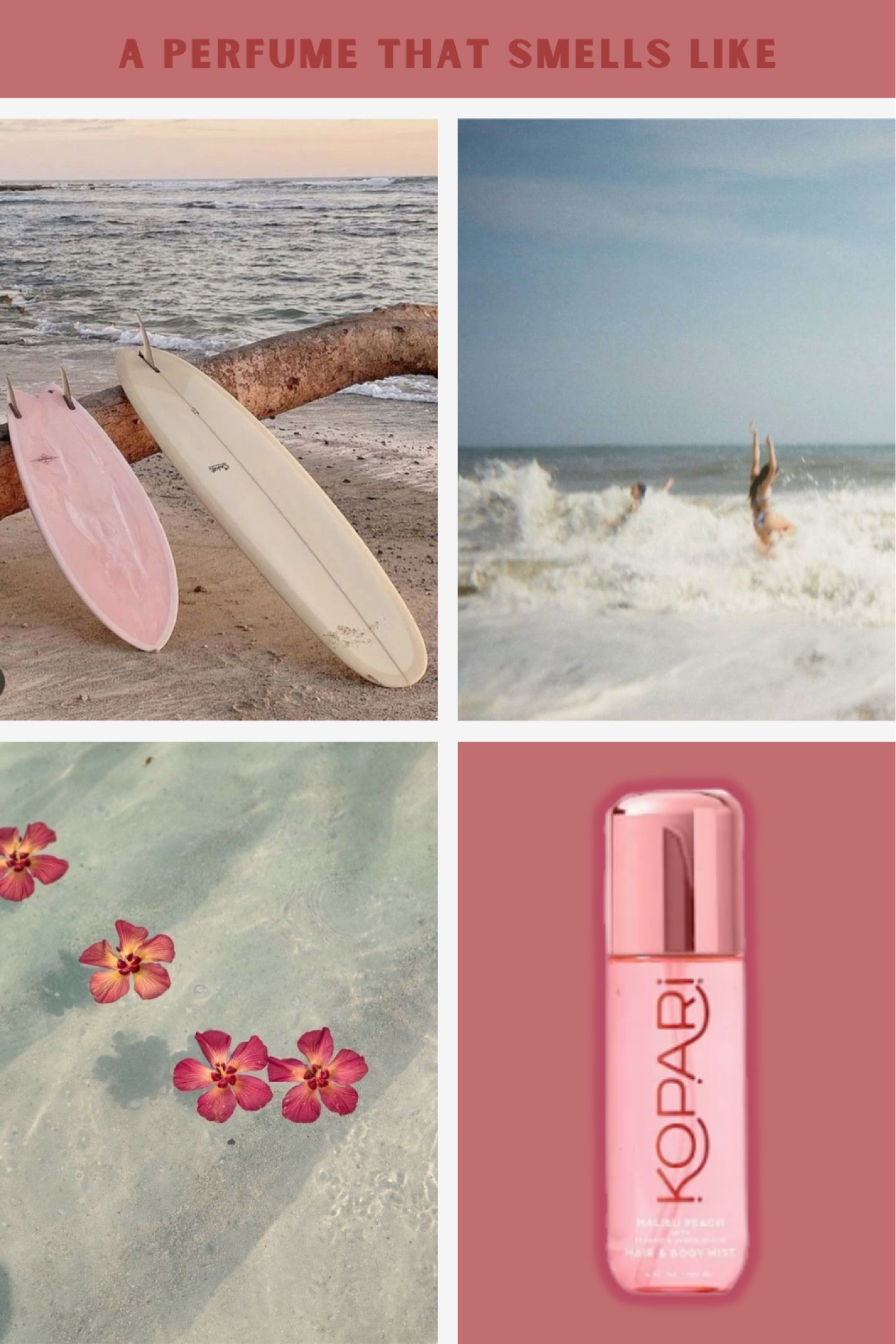 Summer Fragrance #summer #beach #kopari #whitepeach