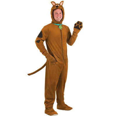 HalloweenCostumes.com Medium   Scooby Doo Costume for Adults,  Dress-Up Parties & Halloween, Black/Green/Brown | Target