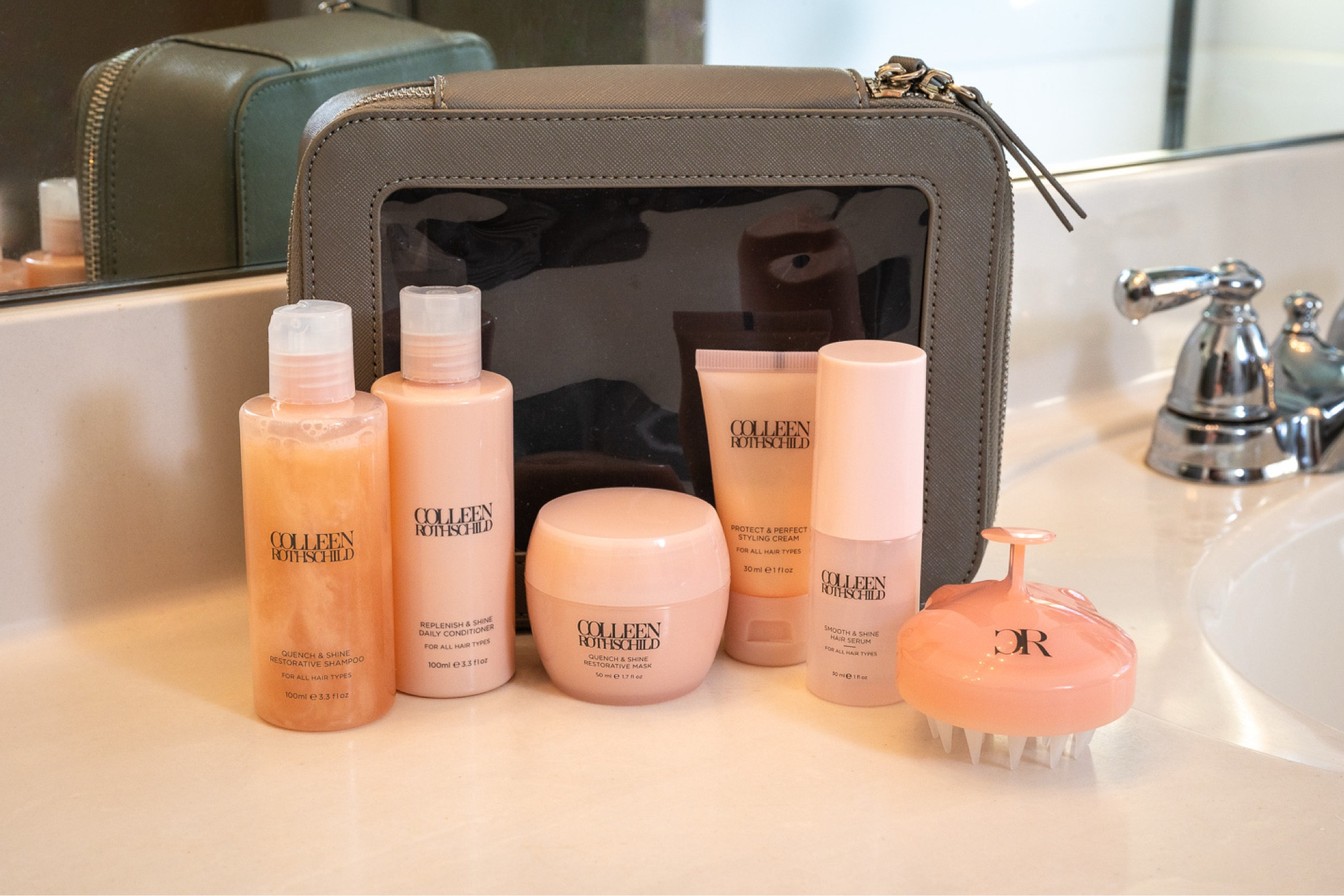 This is a great time to try Colleen Rothschild’s hair and skin care if you haven’t already! You can use my code KAY30 for 30% off all full size Colleen Rothschild products and gift bundles. They have assured me that this is the best sale you will see all year! These travel sets are such a great way to try their many products. Shop my favorites today!✨ 
@colleenrothschild #CRPartner 