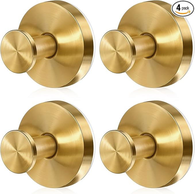 Dntorx Vacuum Suction Cup Hooks, 4 Pack Stainless Steel Suction Hooks for Shower Bathroom Towel H... | Amazon (US)