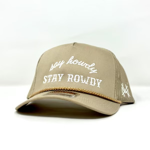 MHC Say Howdy Stay Rowdy | The Mad Hatter Company