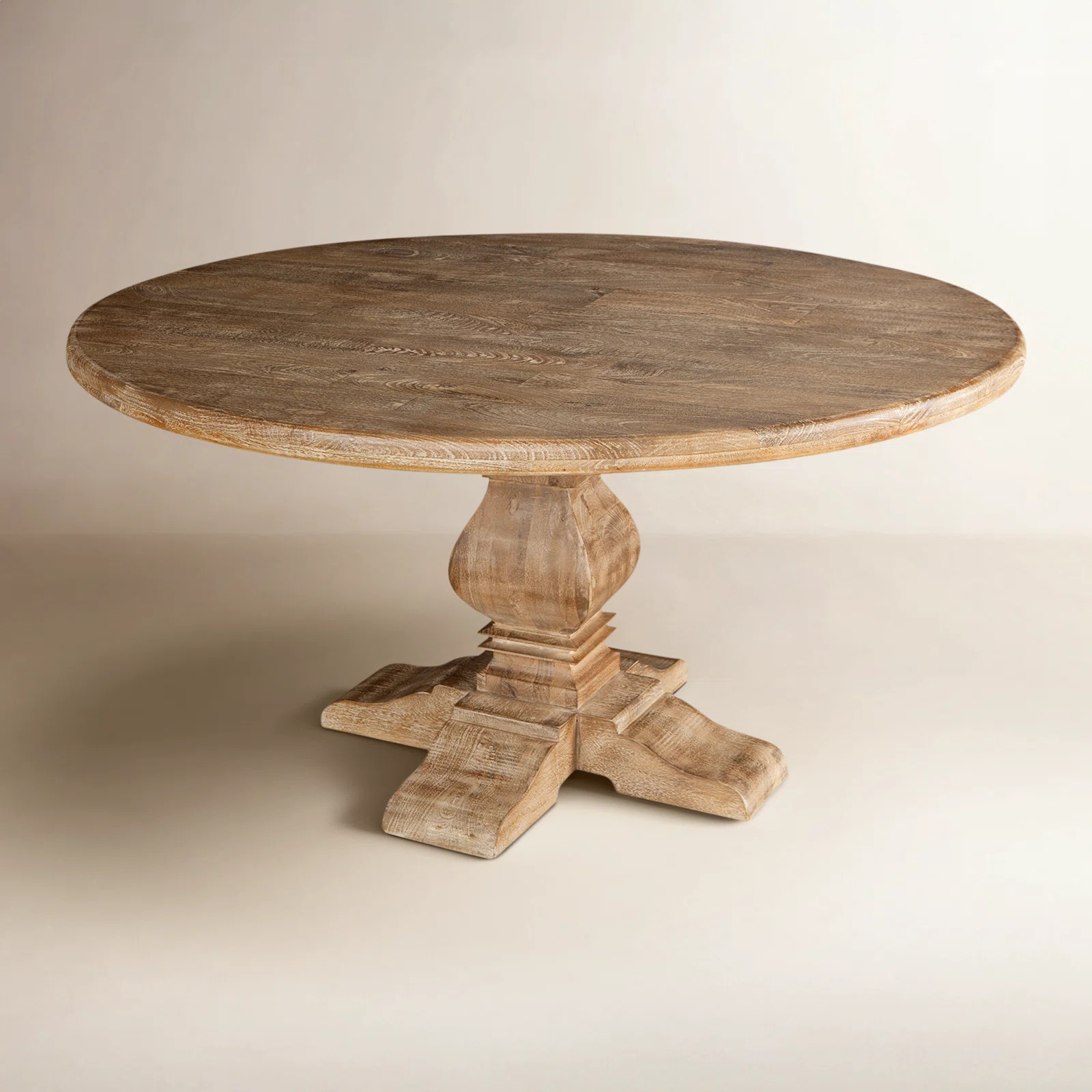 Lyons Round Solid Wood Dining Table | Wayfair North America