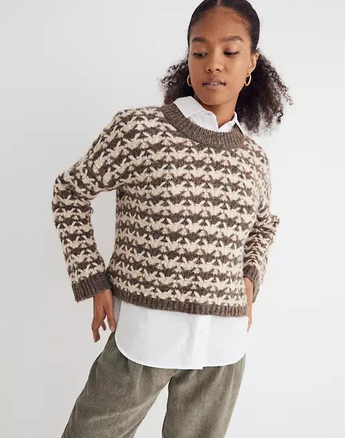 Aldridge Crop Pullover Sweater | Madewell