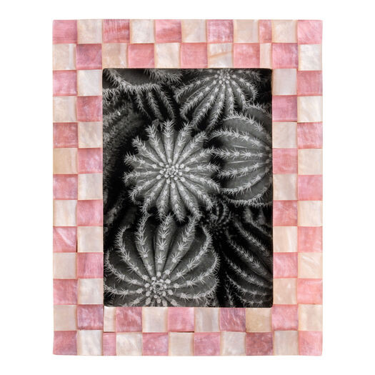 Mini Pink Resin Weave Picture Frame by World Market | World Market