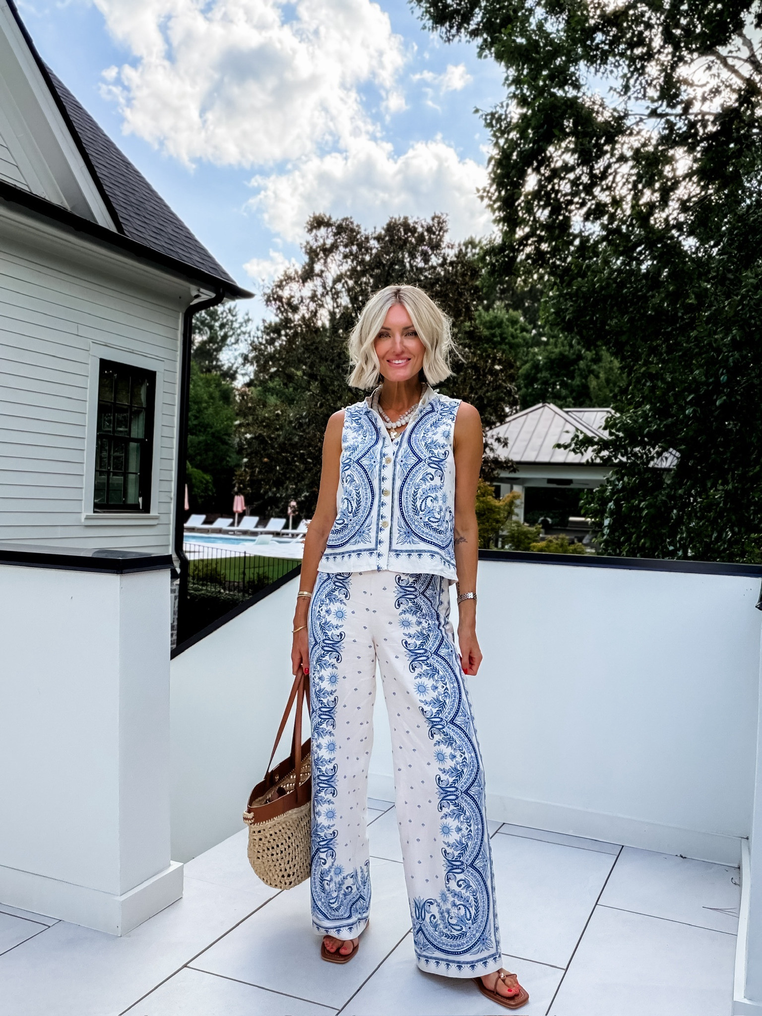 This set is back on the website! 🎉 Run don’t walk! Can’t get over how elevated & chic this set is! Wearing S!

Loverly Grey, Ann Taylor, summer outfit, matching sets, summer outfit 

#LTKSeasonal