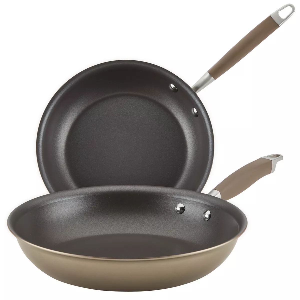 Anolon Advanced Home Hard-Anodized 2-pc. Nonstick Skillet Set | Kohl's