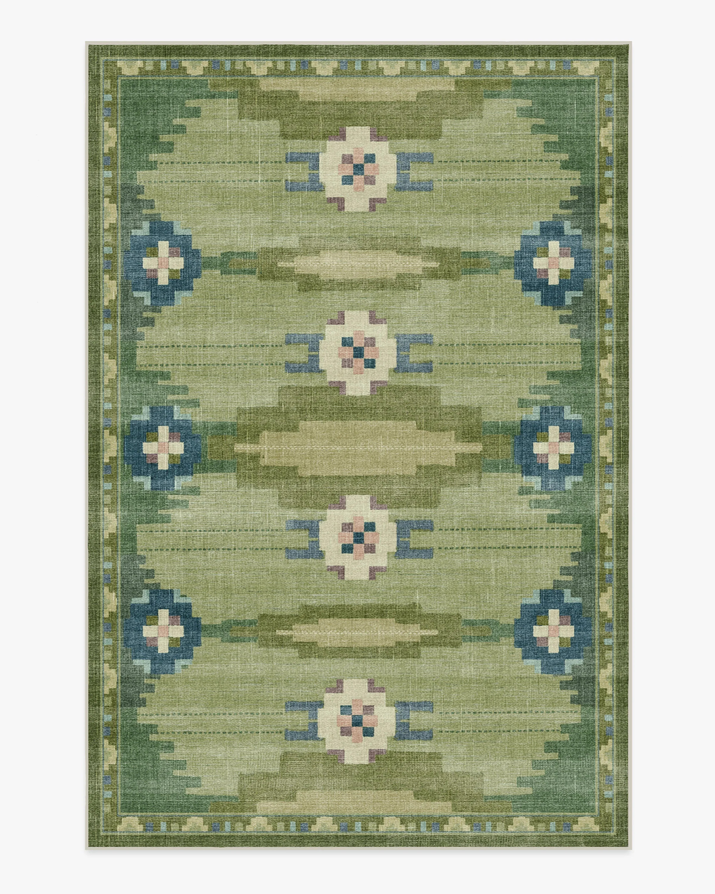 Annika Green Rug | Ruggable US | Ruggable