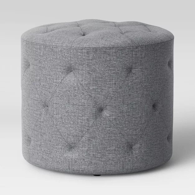 Caroline Tufted Ottoman - Threshold | Target