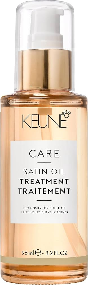Keune Care Satin Oil Treatment, Lightweight Moisturizing Oil for All Hair Types, 3.2 Fl Oz | Amazon (US)
