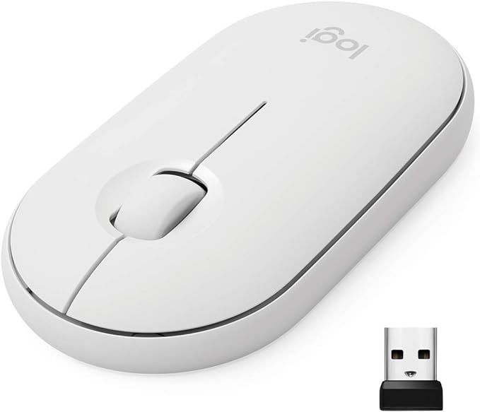 Logitech Pebble Wireless Mouse with Bluetooth or 2.4 GHz Receiver, Silent, Slim Computer Mouse wi... | Amazon (CA)