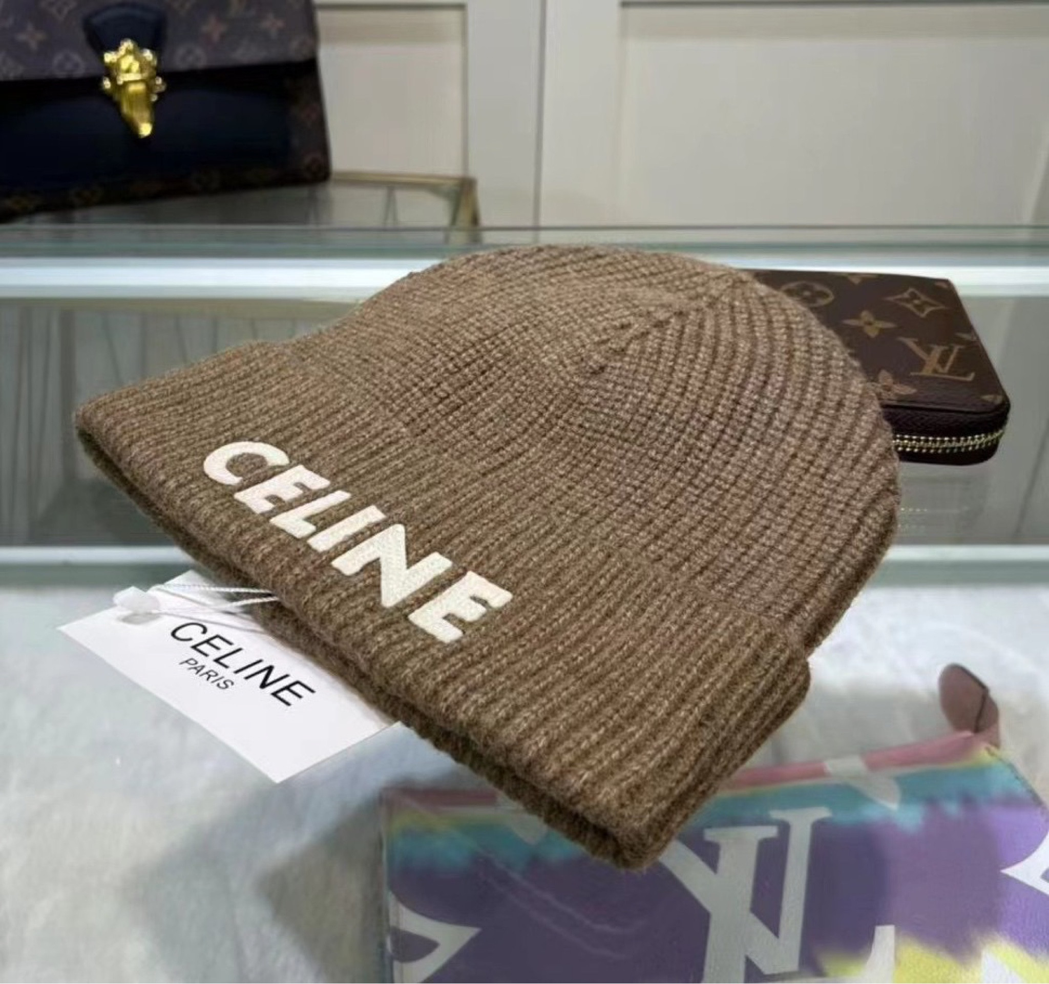 CELINE BEANIE 

#LTKSeasonal #LTKunder50 #LTKsalealert