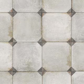 D'Anticatto Decor Trapani 8-3/4 in. x 8-3/4 in. Porcelain Floor and Wall Tile (11.0 sq. ft./Case) | The Home Depot