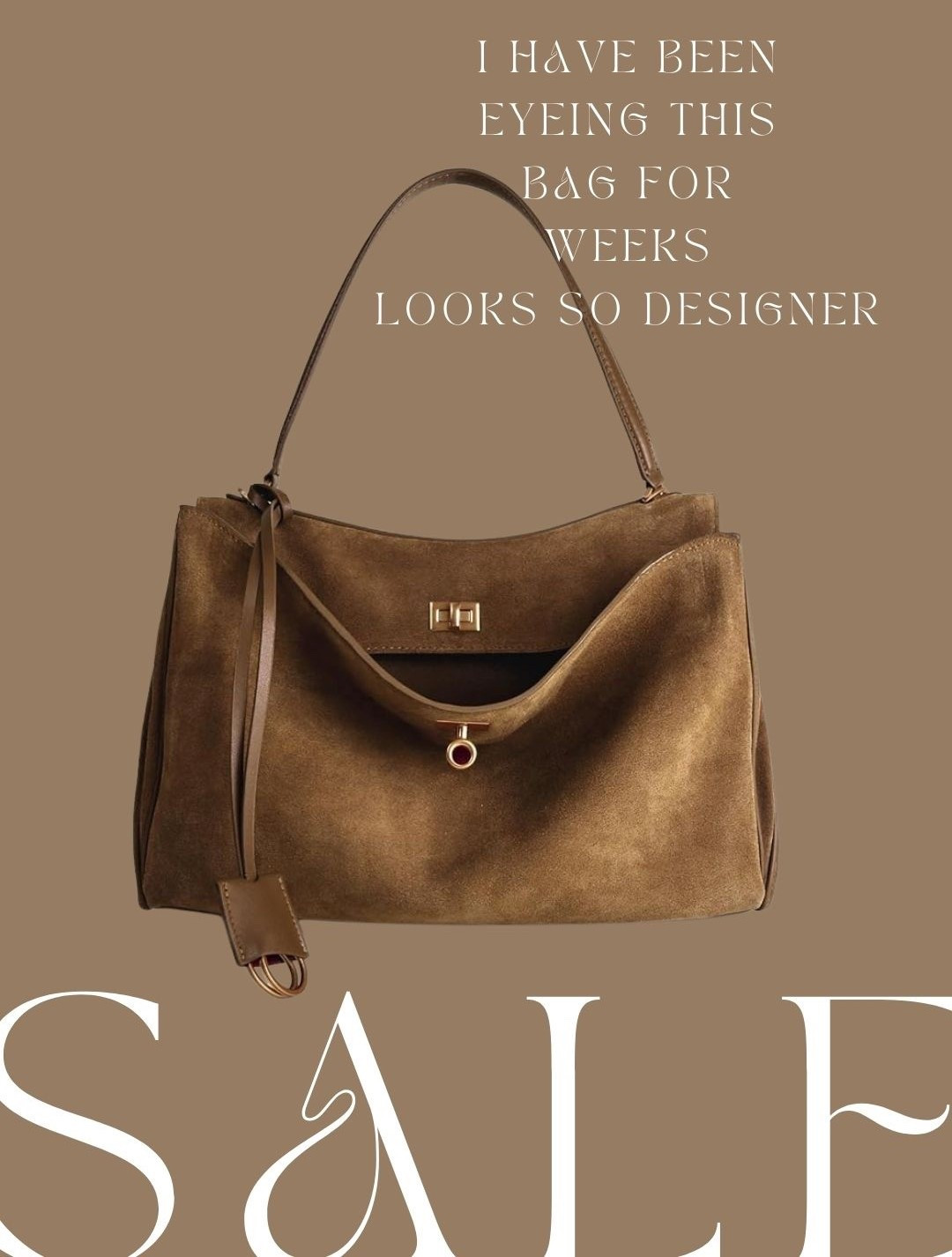 I have had my eye on this bag for months and it is currently over 20% off 

#LTKCyberWeek #LTKSaleAlert