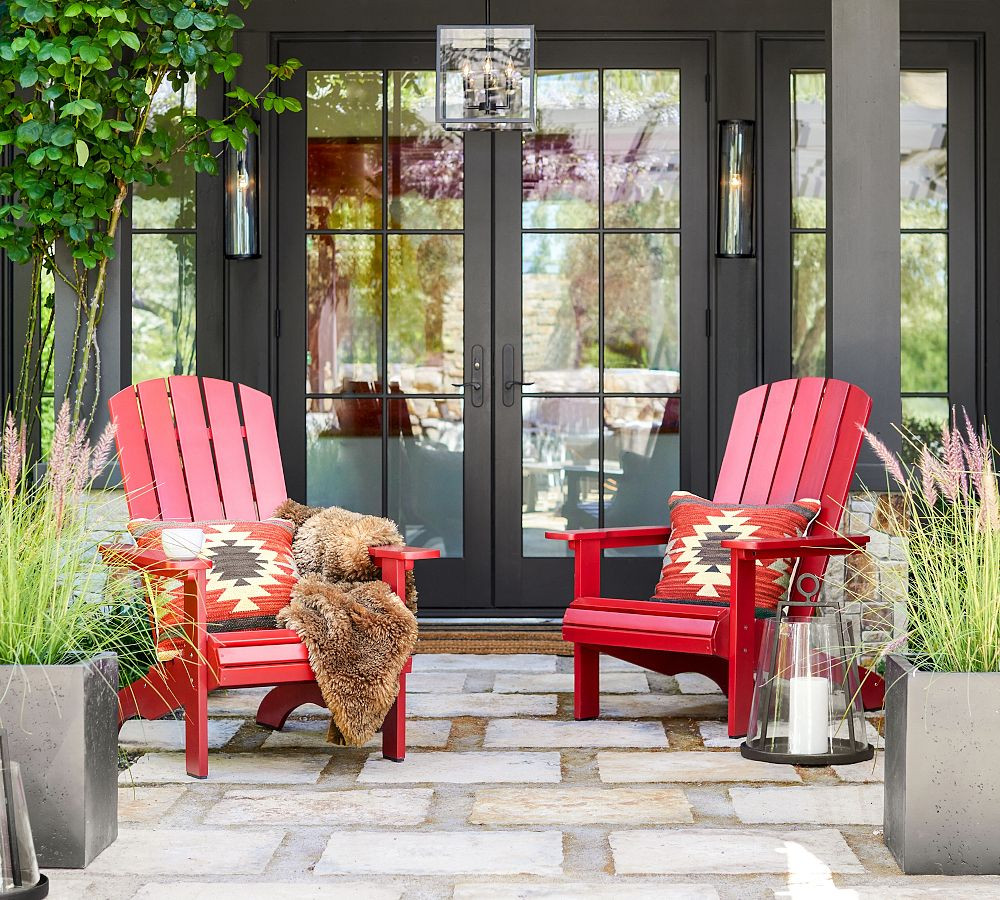 Classic Mahogany Adirondack Chair, Set of 2 | Pottery Barn (US)