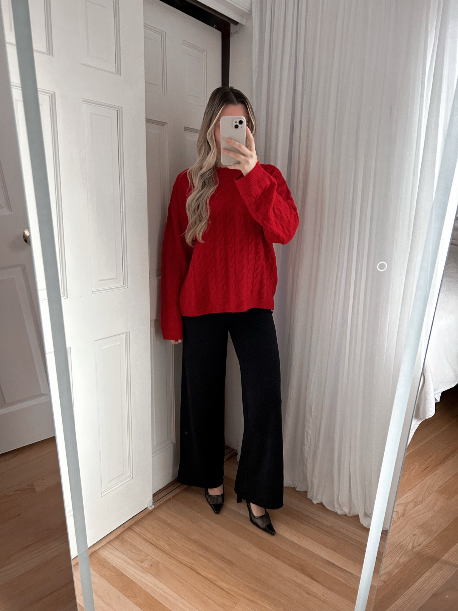 Red sweater, Christmas outfit, holiday outfit 

#LTKsalealert #LTKworkwear #LTKfindsunder50