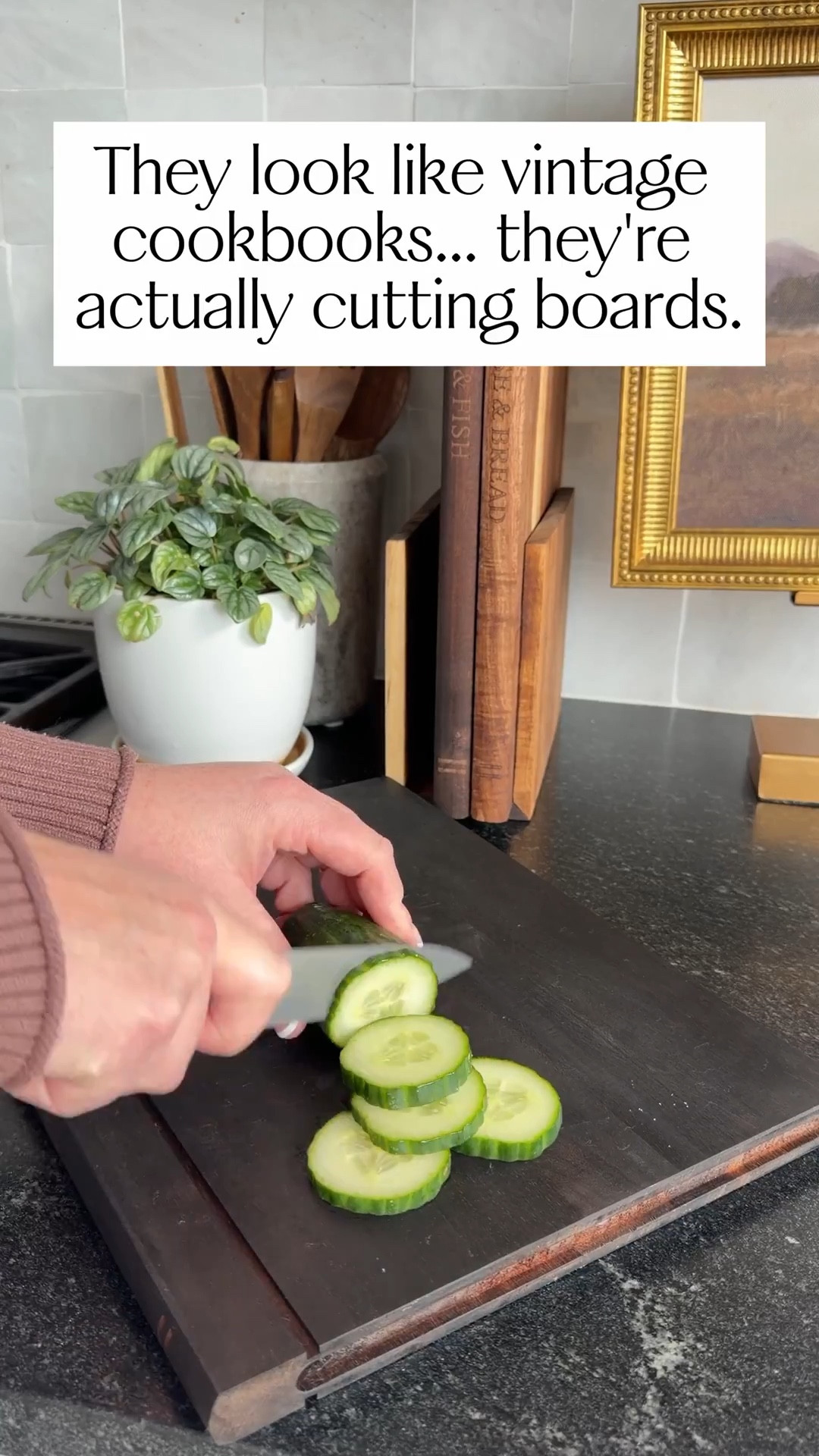 A unique kitchen find that instantly adds depth to your counters. These book-style cutting boards bring that vintage look while still being practical enough for daily use.

Elevated kitchen style is all about mixing beauty and function.

kitchen decor, unique kitchen finds, vintage inspired decor, amazon home finds, decorative cutting boards, elevated kitchen style, home details that matter 

#LTKHome