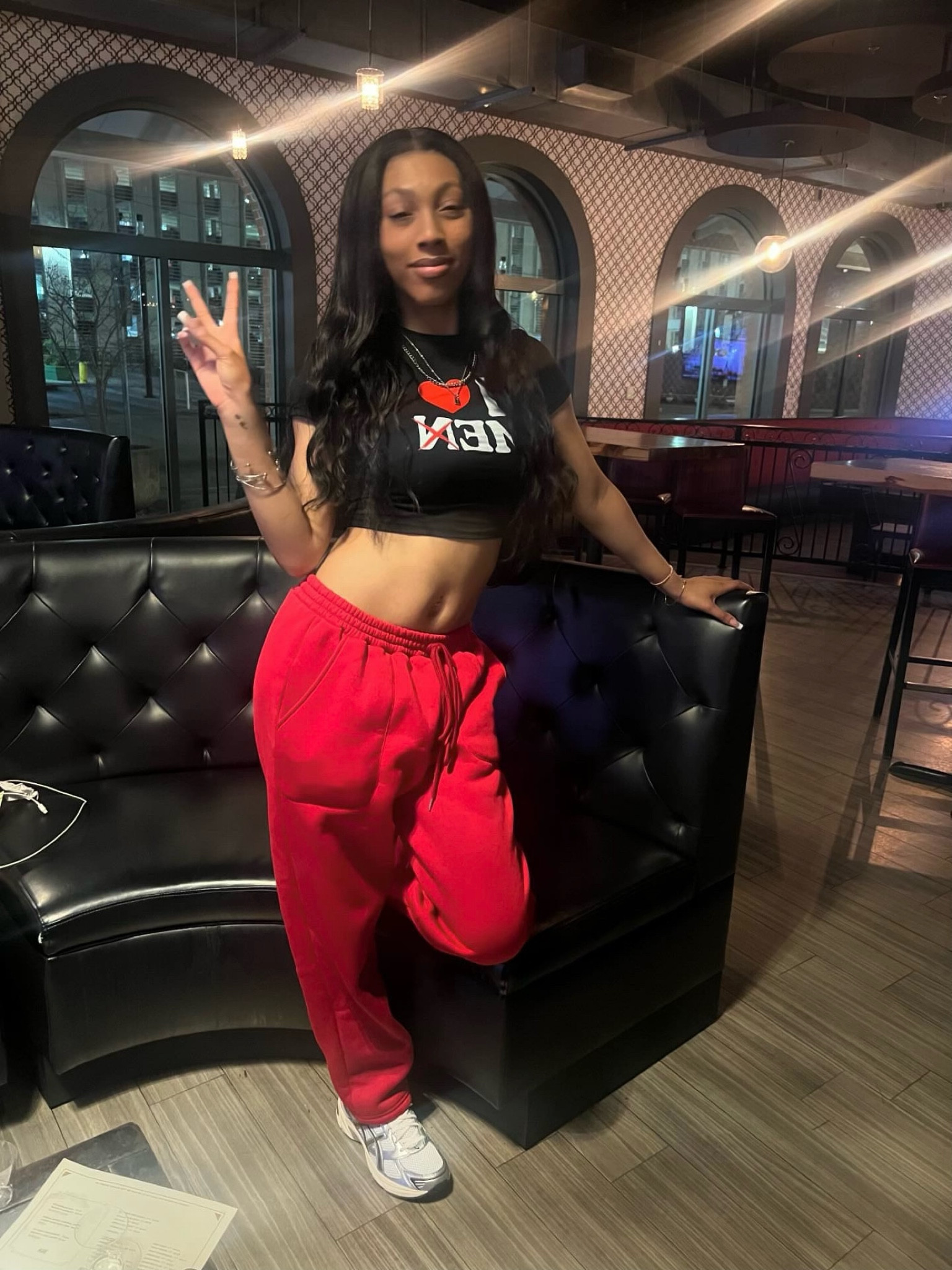 I put this cute simple outfit together  from shein & styled it with ASICS Gel 1130s! These shoes are super comfortable & affordable. I got mines from journeys but they currently don’t have the exact colorway in stock. They do have many other colors though so check it out 🫶🏽 Everything linked 🔗 #chilloutfit #shein #asics #crotop #sweatpants #redoutfit

#LTKsalealert #LTKstyletip #LTKActive