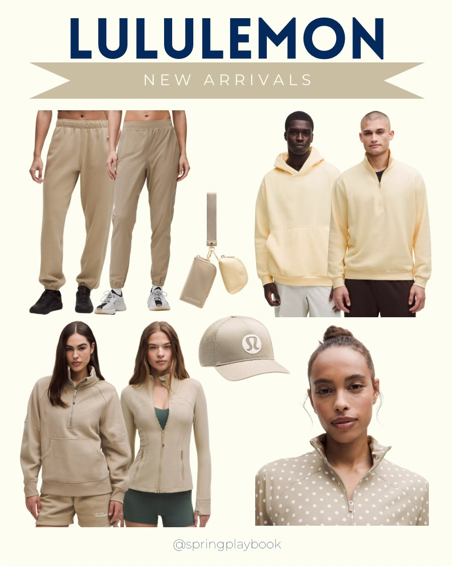 New Arrivals at Lululemon. Sheer Oak (swipe for swatch) is a beautiful neutral-warm tan. And new Butter Cream in Men’s styles  

#LTKActive #LTKSeasonal #LTKMens