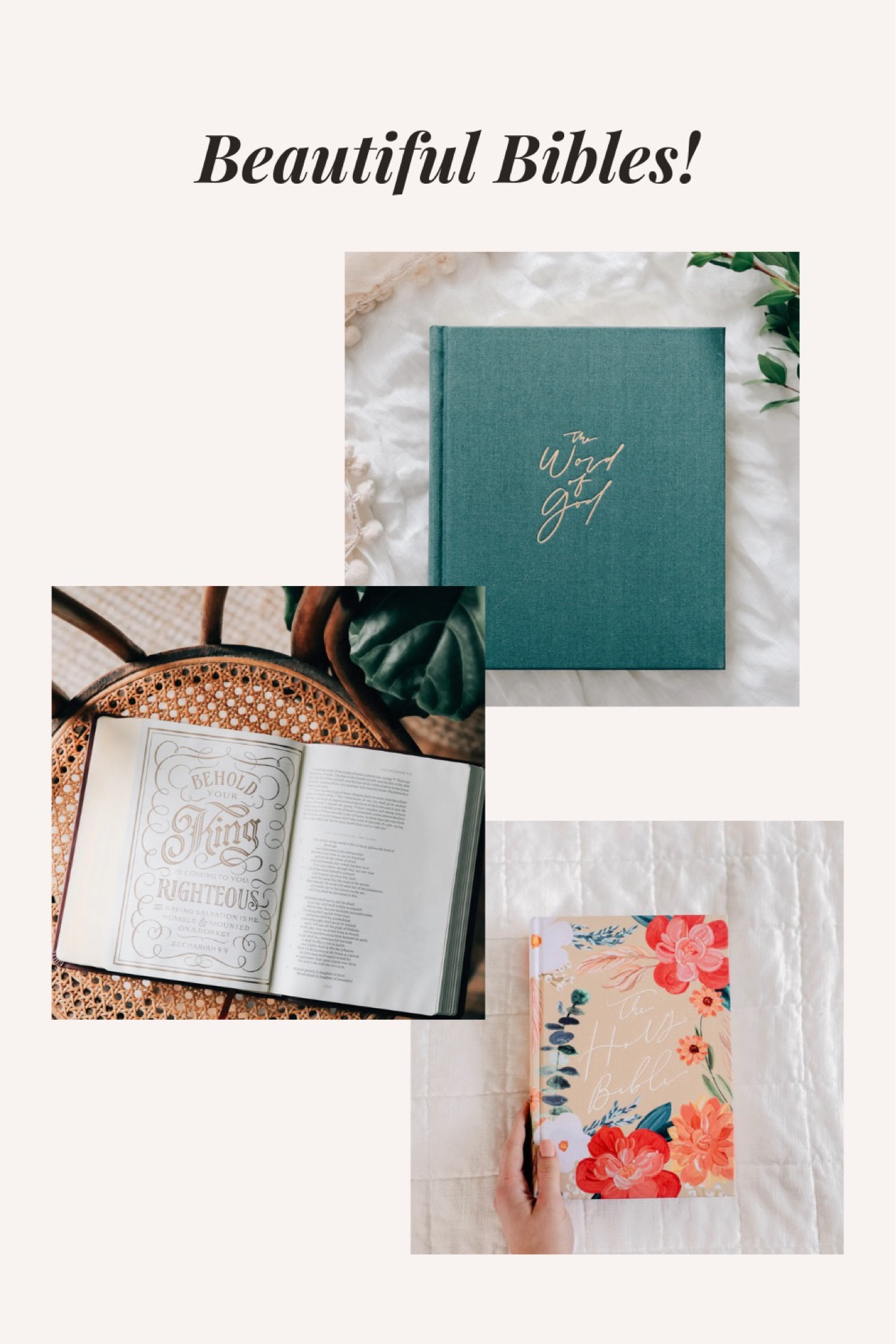 Beautiful Bibles, Christian gifts, faith gifts 
