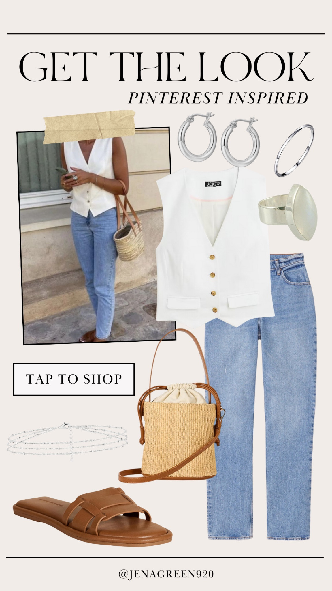 Pinterest Inspired | Pinterest Outfit | Get the Look | Casual Outfits | Summer Outfits

#LTKfindsunder50 #LTKstyletip #LTKfindsunder100