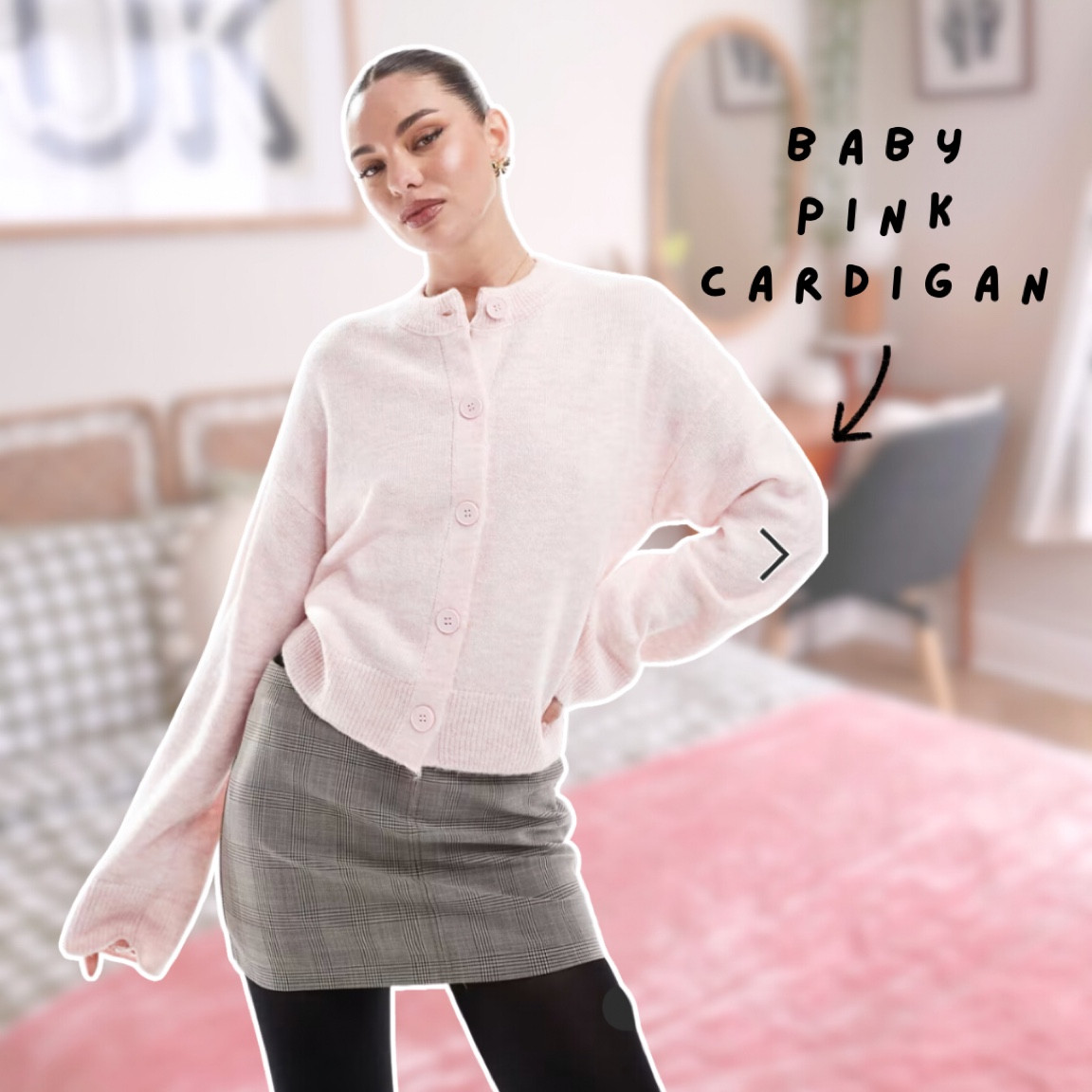 Baby Pink Cardigan 🎀