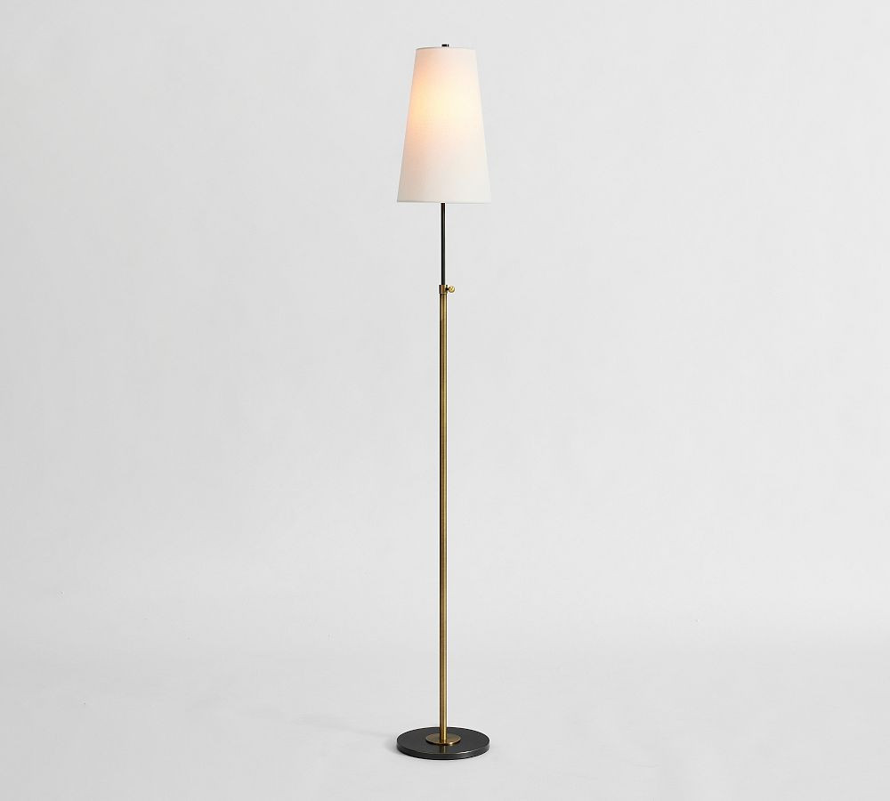 Harrison Metal Adjustable Floor Lamp | Pottery Barn (US)