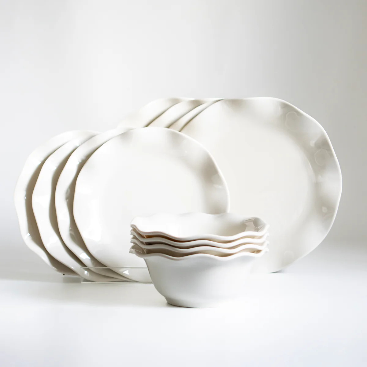Melamine 12pc Place Setting | Susan Gordon Pottery