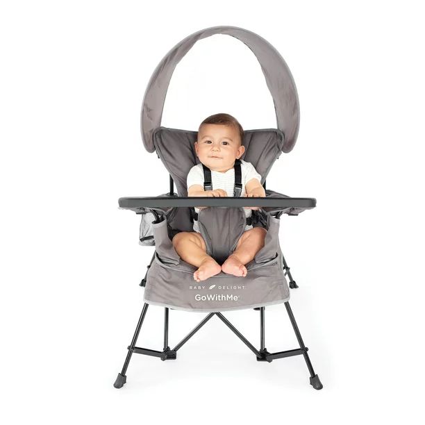 Baby Delight Go With Me Jubilee Deluxe Portable Chair, Gray | Walmart (US)