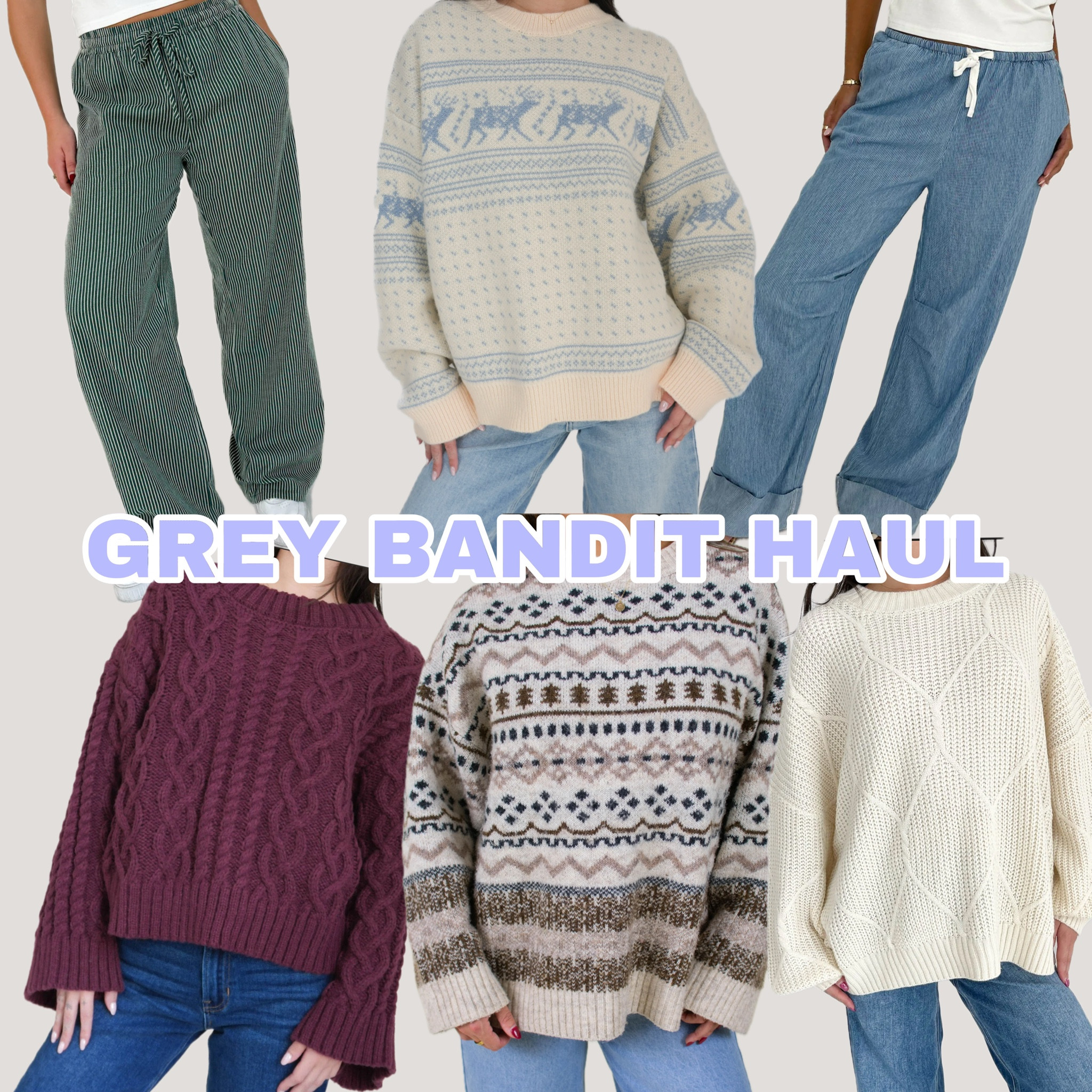 Everything I just ordered from grey bandit!! They are one of my favorite places to get sweaters!! 

#LTKSeasonal #LTKStyleTip #LTKCyberWeek