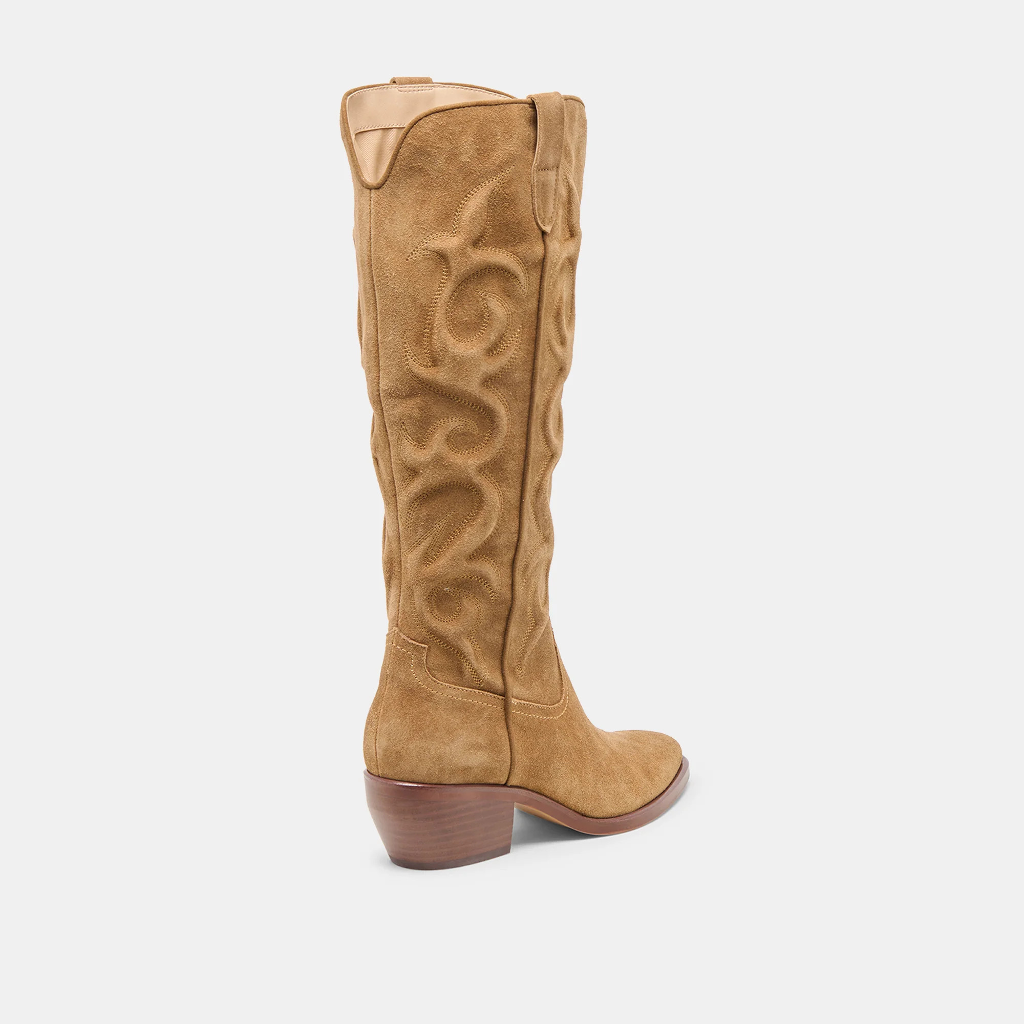 Mirla Boots Lt Brown Suede | DolceVita.com