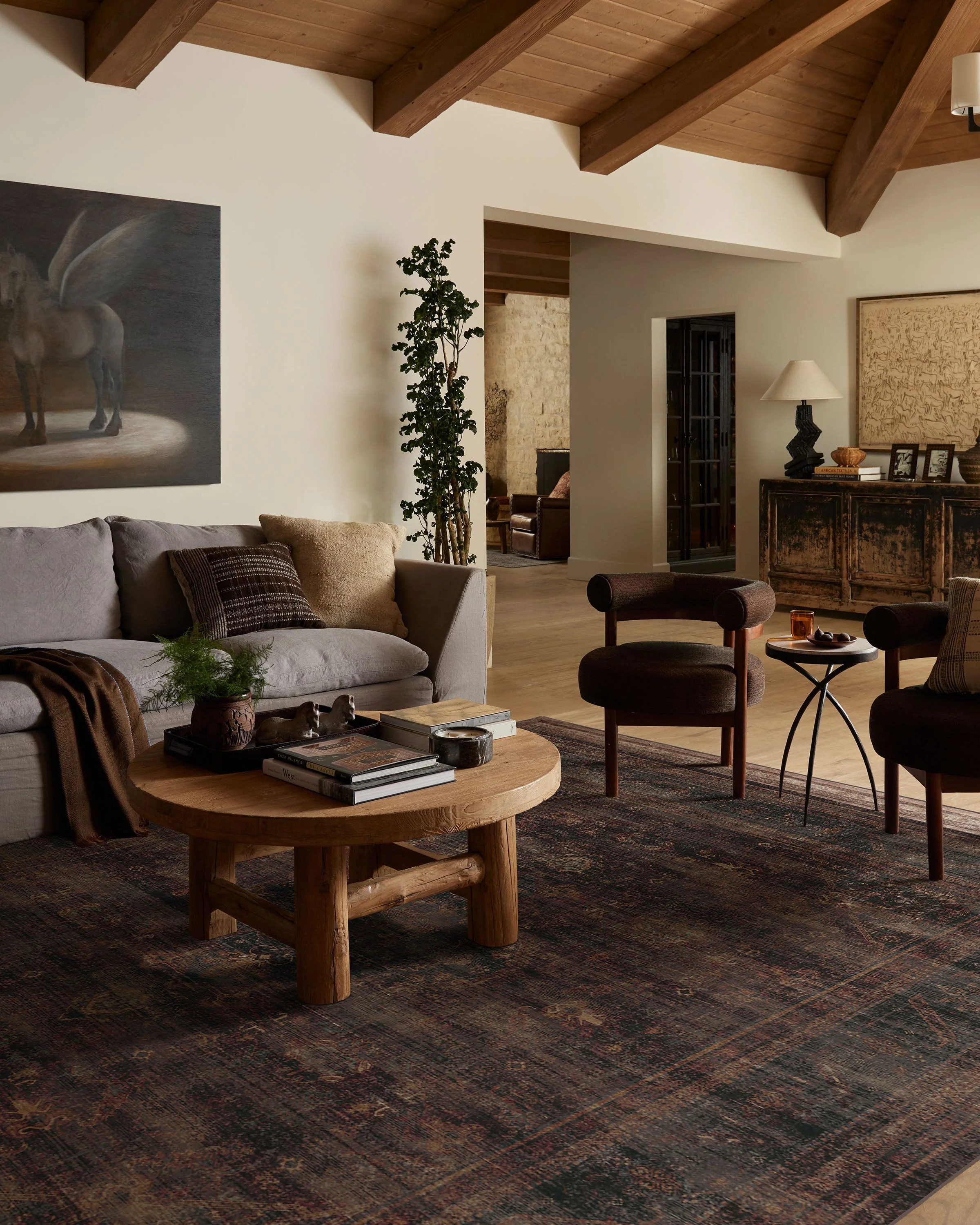 Rowan Bordeaux Flatwoven Rug | Ruggable