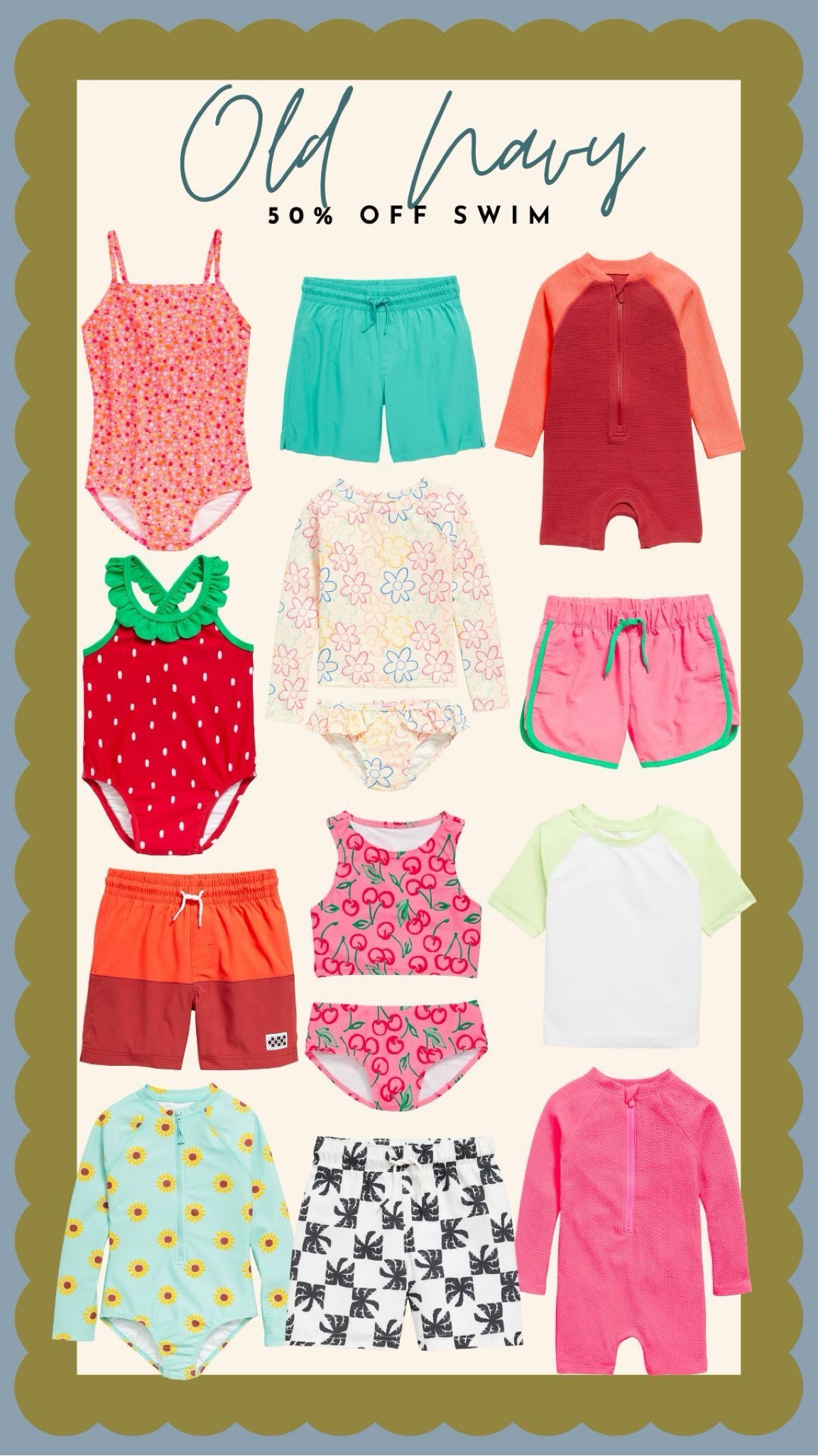 We have loved Old Navy swim for years! They always have the cutest suits for the whole family. Today only you can get them all 50% off!! This is one you definitely don’t want to miss! 


Swimwear, spring fashion, women’s swimwear, kids swimwear, affordable fashion 

#LTKSeasonal #LTKSwim #LTKSaleAlert

#LTKSwim #LTKSeasonal #LTKSaleAlert