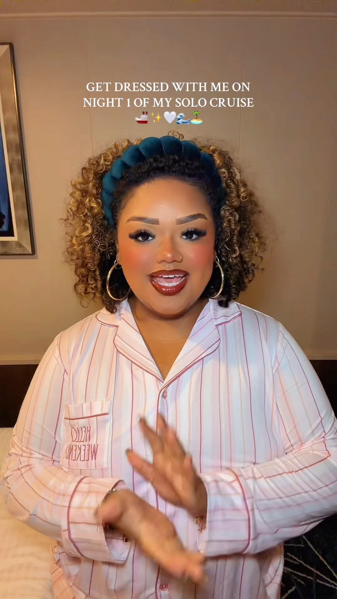 Solo cruise night 1 outfit! ✨