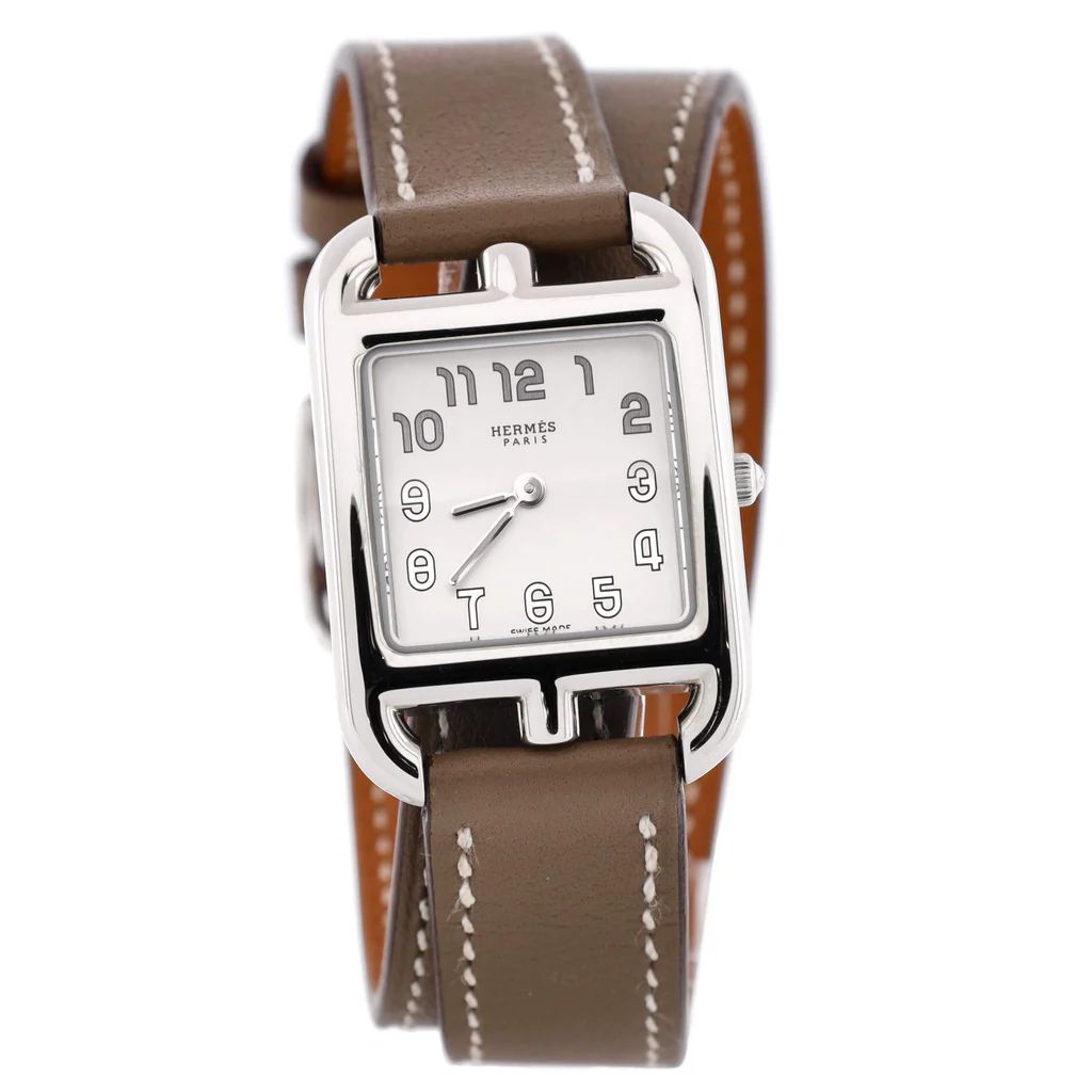 Cape Cod Double Tour Quartz Watch Stainless Steel and Leather 23 | Rebag