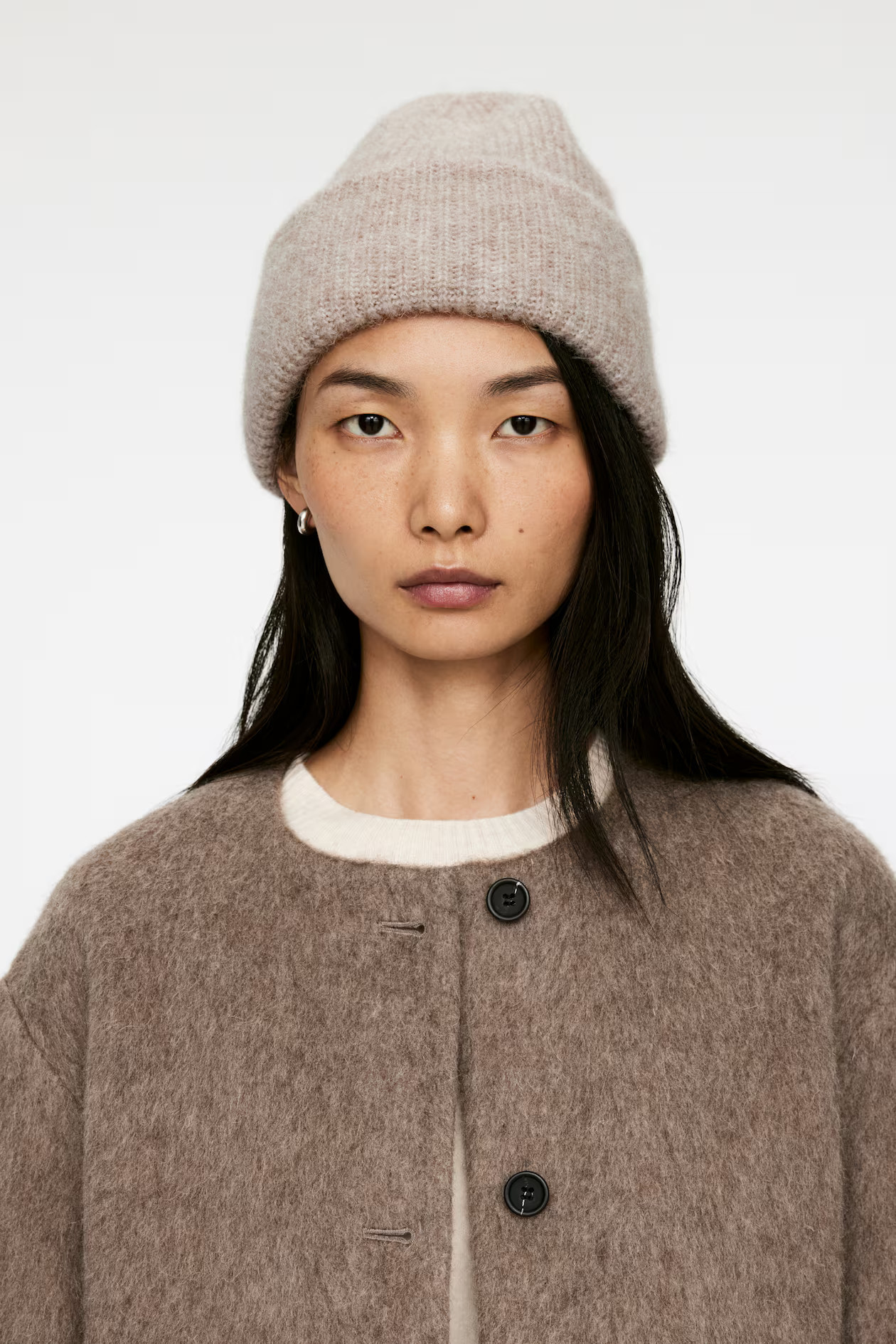Beanie aus Alpaka- und Merinowolle | H&M (DE, AT, CH, NL, FI)