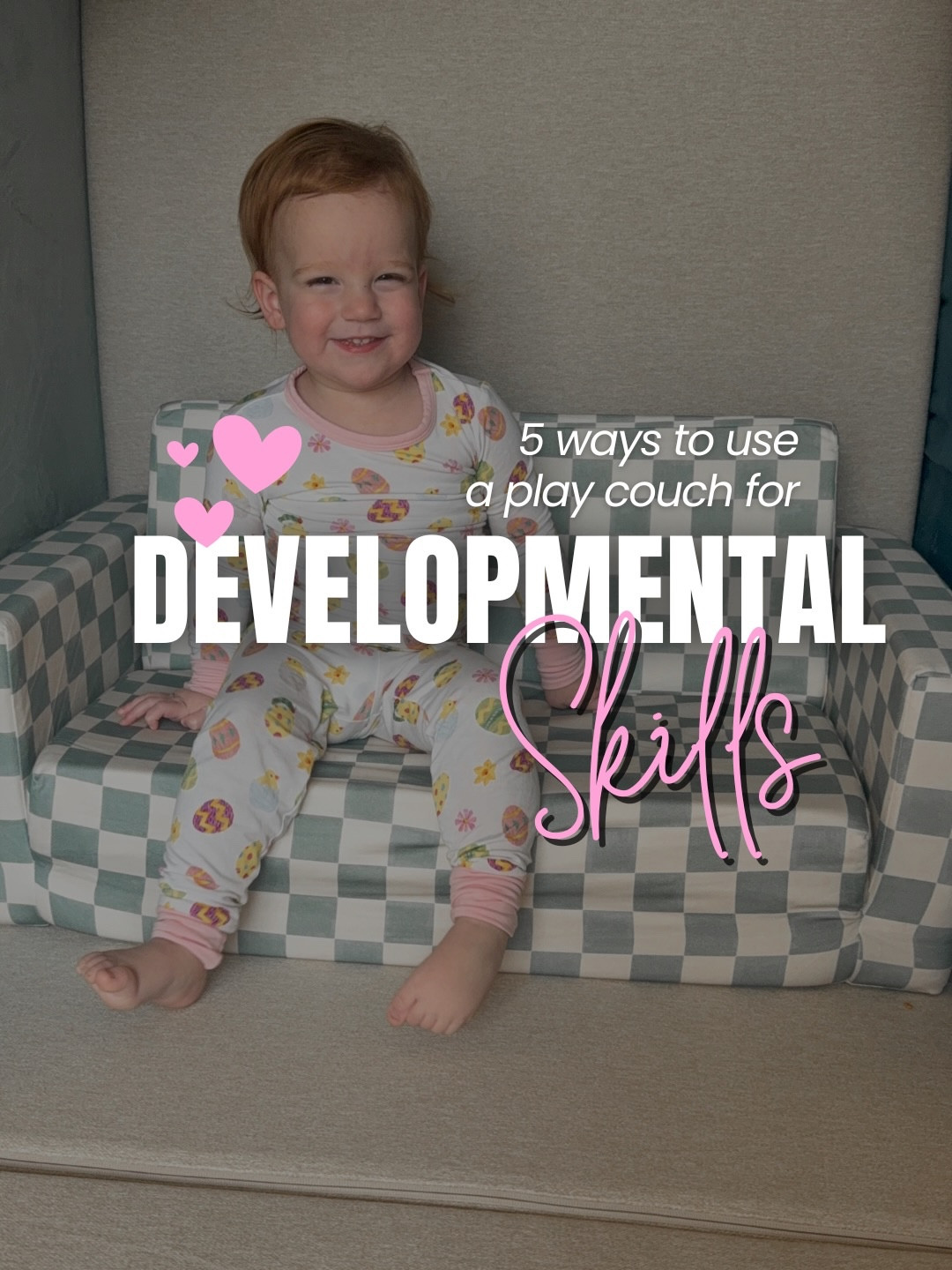 This little couch from Toki Mats looks like a tiny sofa, but it pulls out into a long cushioned surface, which makes it perfect for practicing developmental skills through play.

Here are a few ways we use it:
• Tummy time for babies who need a little support (can even turn it into a wedge to make it easier)
• Sitting practice
• Modified hands & knees to help prep for crawling
• Crawling obstacles to build strength and coordination
• Walking + balance practice for toddlers

I love tools like this because you can change the height, surface, and challenge level as your baby grows. One piece of furniture… a whole lot of developmental play.


#tummytime #babydevelopment #developmentalmilestones #babytips #crawlingbaby

#LTKKids #LTKmomlife #LTKBaby