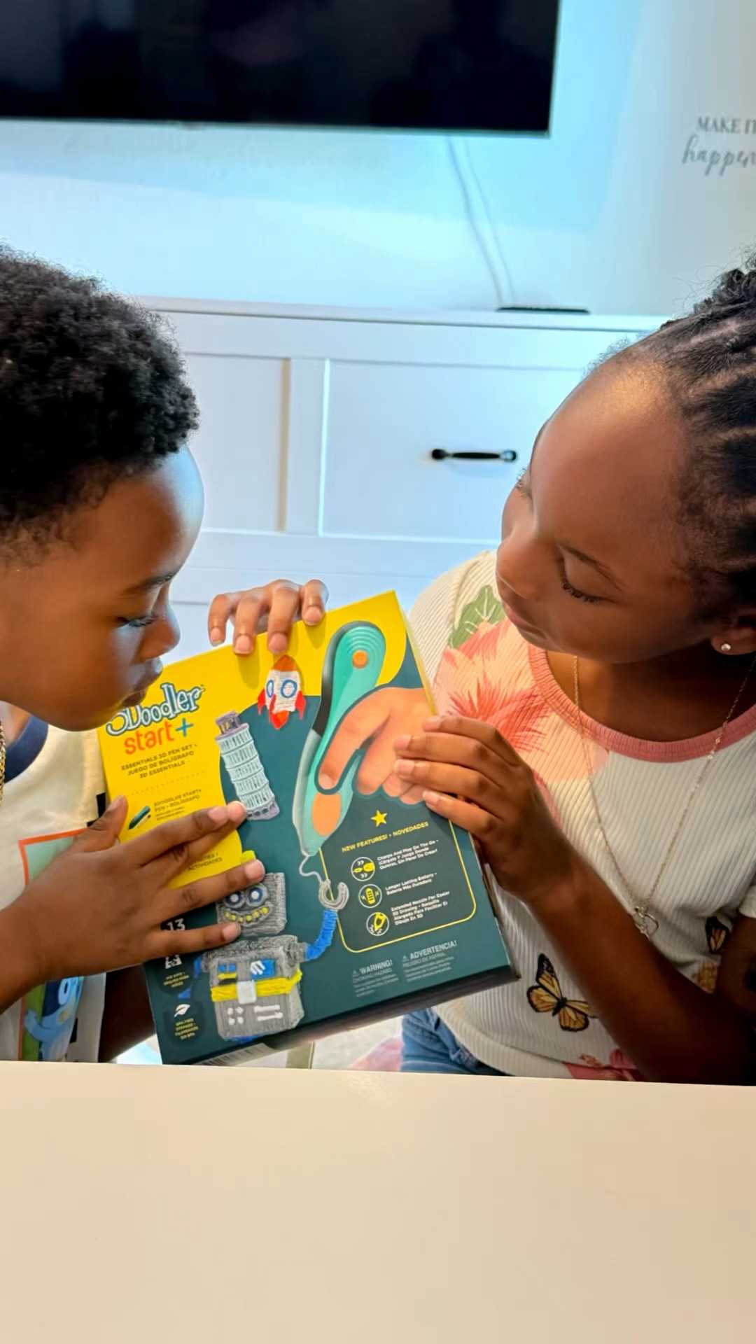 AD | My kids have been obsessed with bringing their ideas to life using the @3doodler Start+ Essentials 3D Printing Pen Set by 3Doodler, and I love how it blends creativity with hands-on learning. From doodling shapes to building mini masterpieces, this product keeps them engaged while boosting their imagination and fine motor skills 

If you’re looking for a screen-free activity that sparks creativity, this is it!

#3Doodler #STEMKids #MomLife #KidsActivities #GiftIdeas

#LTKKids #LTKmomlife