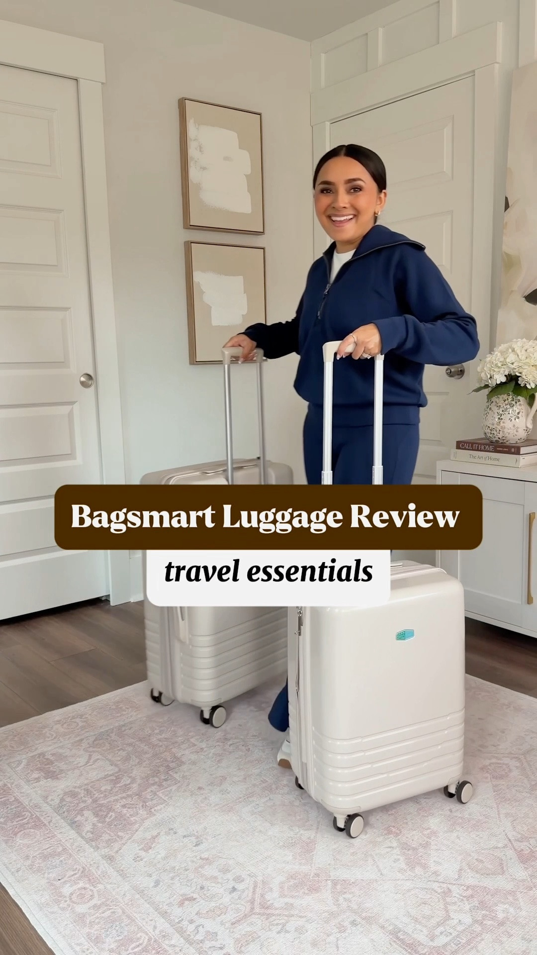 Code RMB10 for 10% off!
Pack with me for my next trip! As someone who travels at least monthly, I need luggage that can keep up with me! Let’s face it - I’m an overpacker so good luggage with compartments, smooth wheels, and lots of space is non-negotiable! Not only does this luggage look chic but the quality is even better!
@bagsmart_official #BAGSMART

#LTKTravel #LTKootd #LTKdayinmylife
