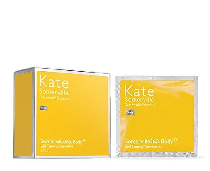 Somerville360 Face and Body Self Tanning Towelettes by Kate Somerville - Self Tanner Lotion (8 Count | Amazon (US)