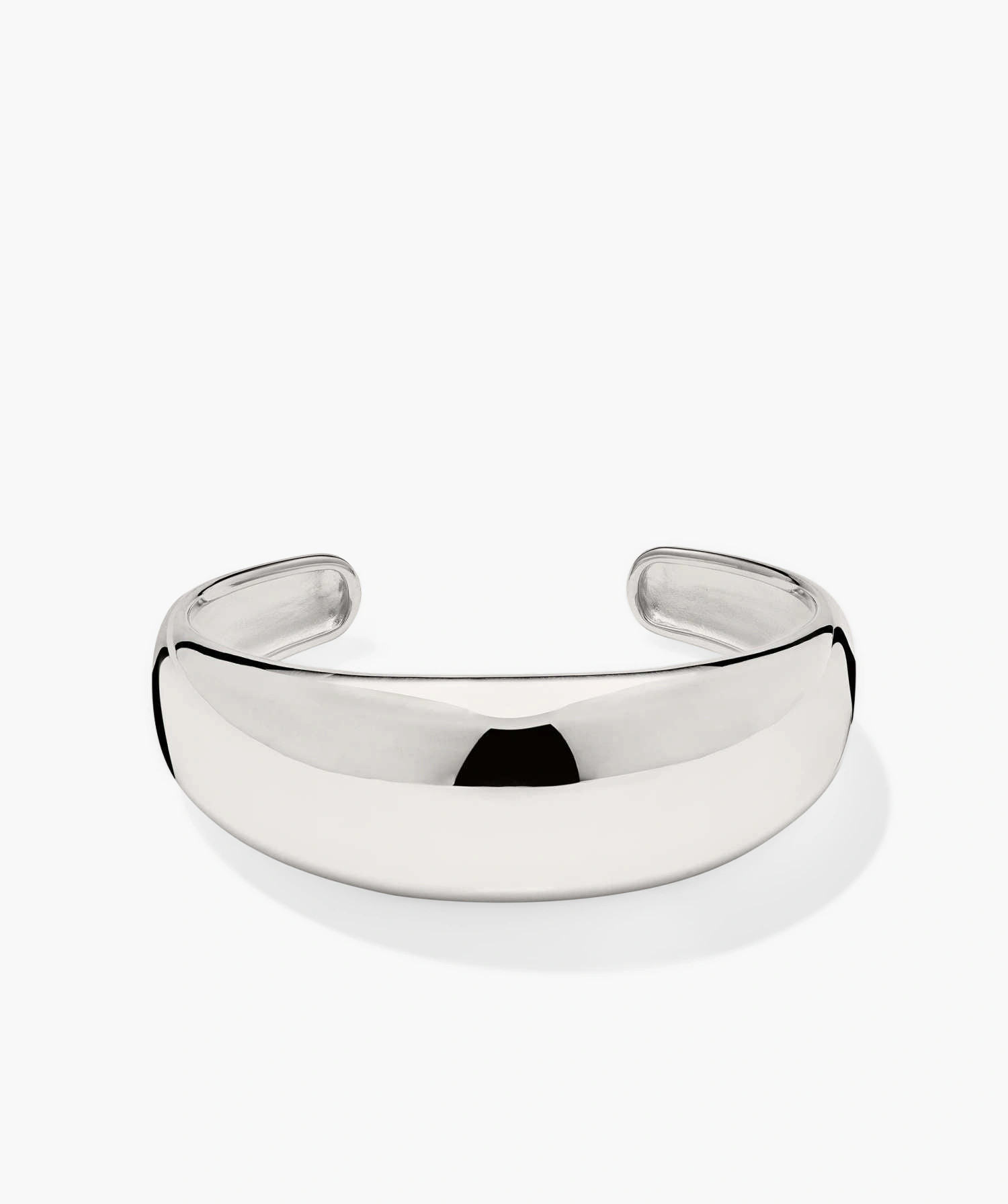 20mm Sterling Silver Dome Cuff Bracelet | Mejuri Jewelry | Mejuri Fine Crew