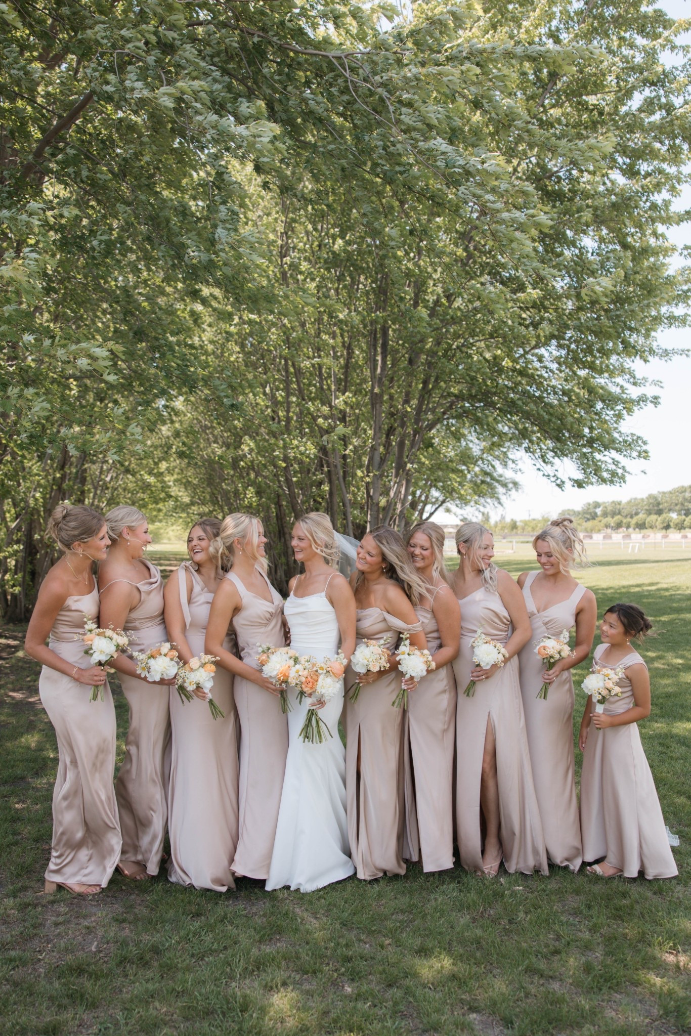 all of my bridesmaids dresses were from @birdygrey in the color matte satin gold. you can use the code TGVxBG for 15% off right now! absolutely loved them!! 

#LTKWedding #LTKStyleTip #LTKSeasonal