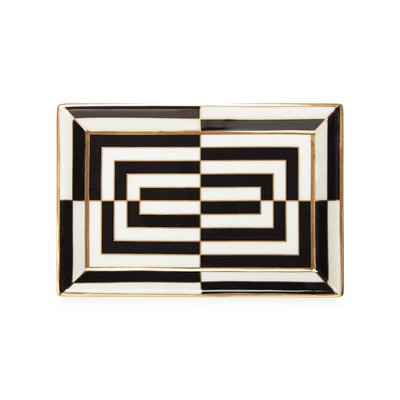 Op Art Rectangle Tray | Jonathan Adler US